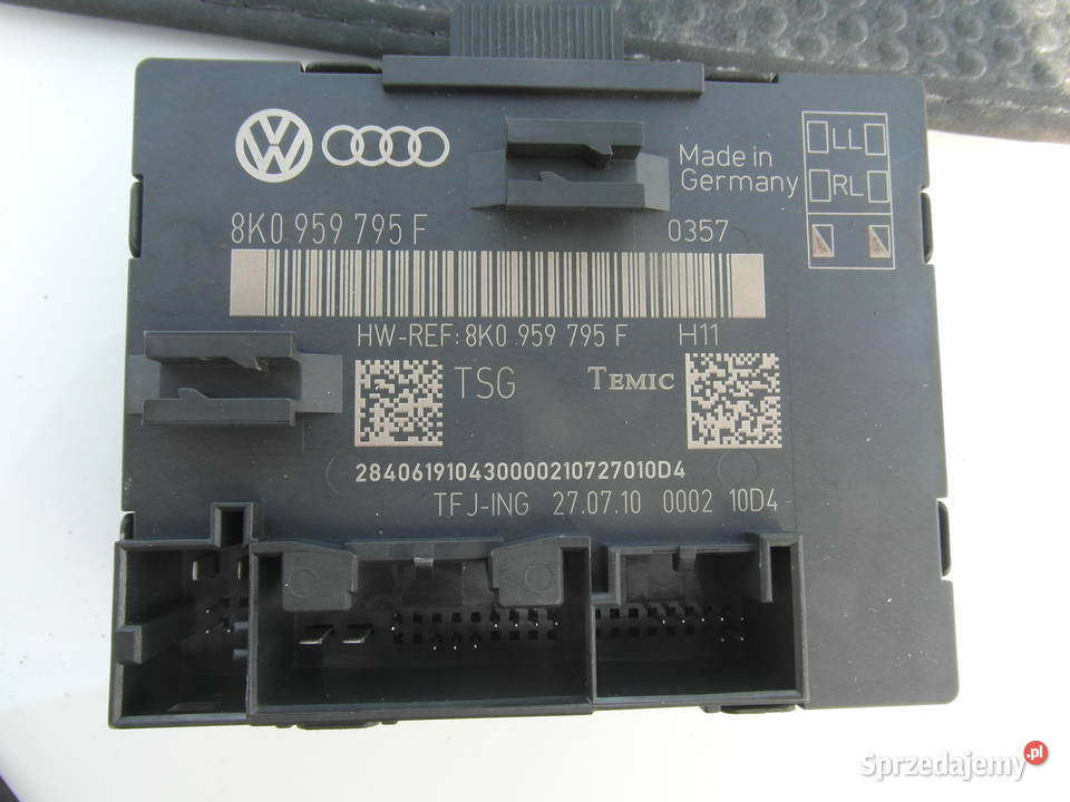Moduł sterownik Audi A4 A5 Q5 8K0959795F x2 Pozostałe Szczecin