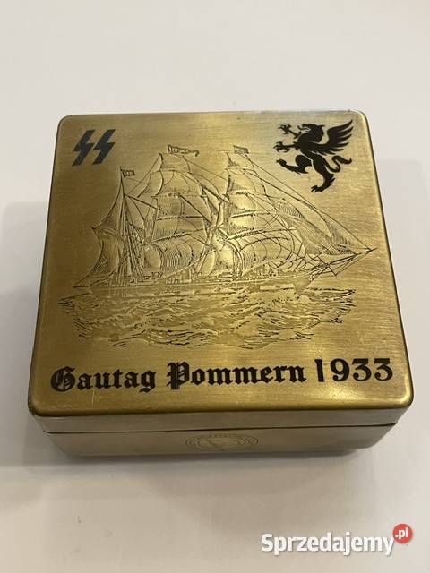 Niemiecka kasetka Bruckmann 1933 Militaria Kraków