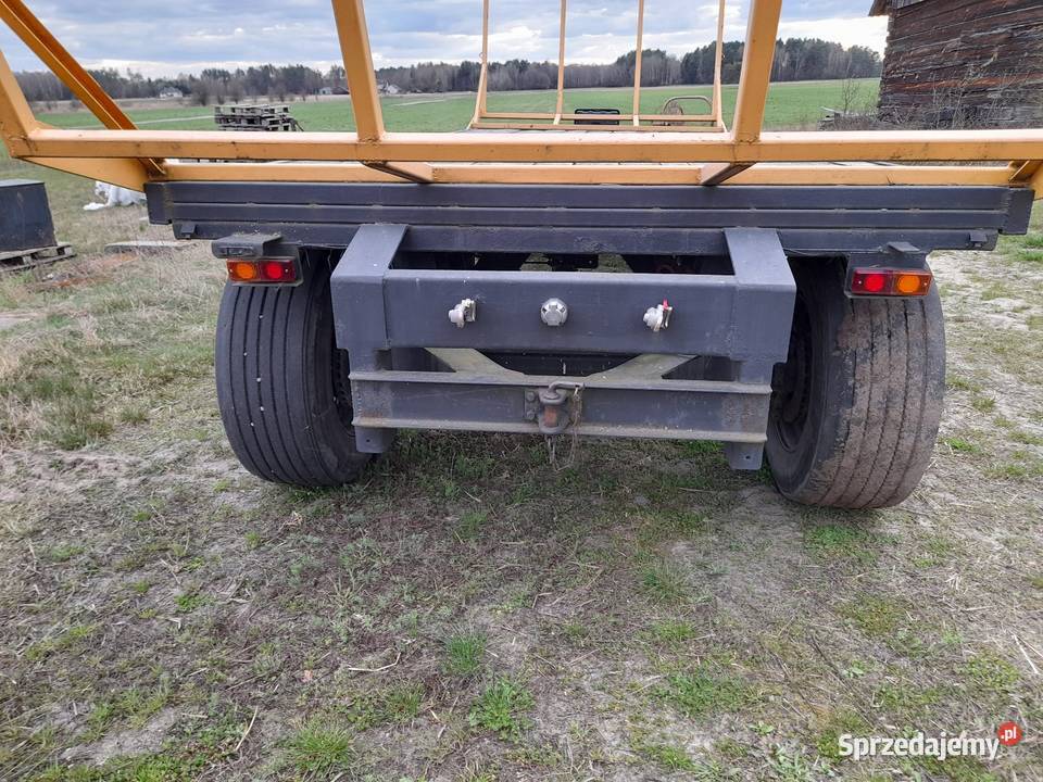 Przyczepa transportowa platforma laweta do bel Curyn