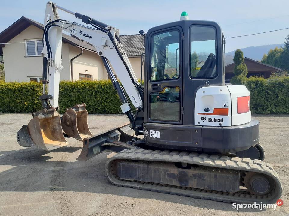 Koparka gąsienicowa Bobcat E50 2020r 1963mtg małopolskie Maków Podhalański