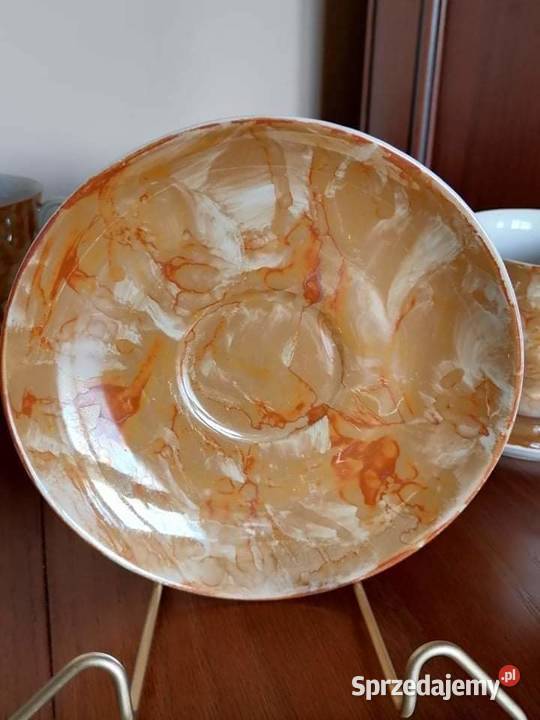 Filiżankai marmurkowe Wawel Porcelana i szkło Wałbrzych