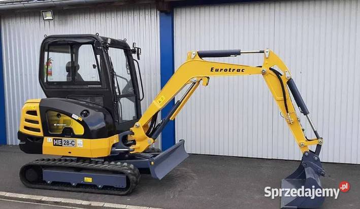 NOWA Minikoparka Eurotrac he28 Inowrocław