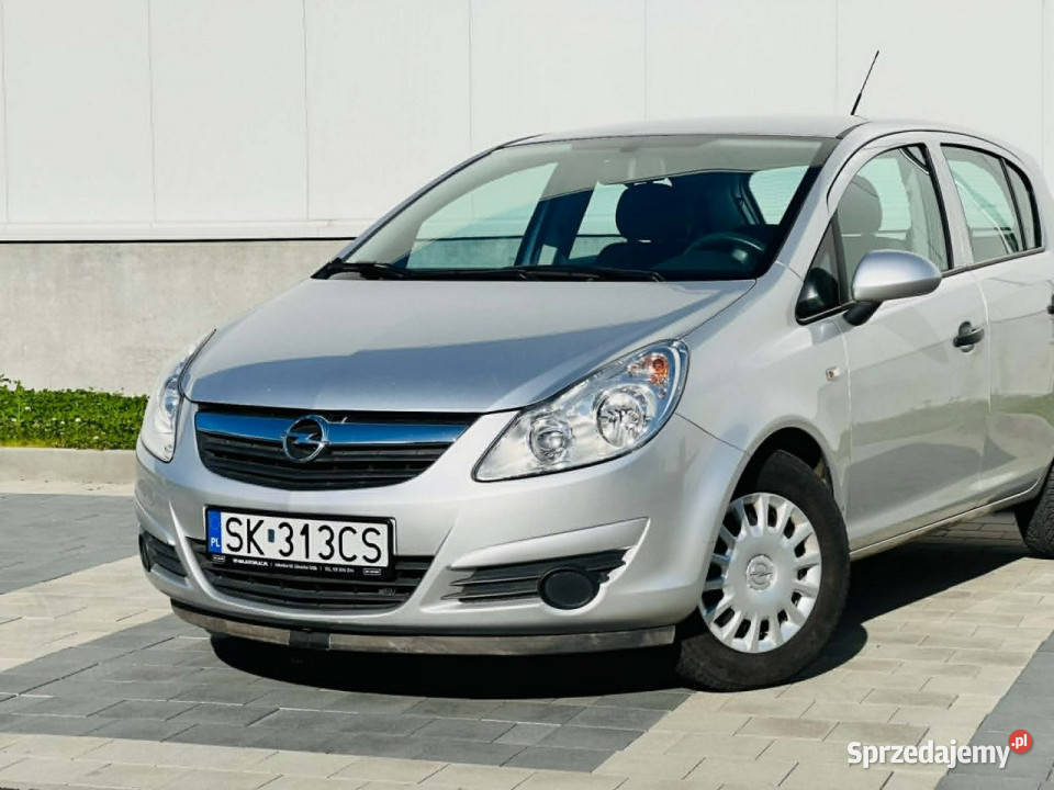 Opel Corsa Opel Corsa D 12 Benz krajowy 1 srebrny Mikołów