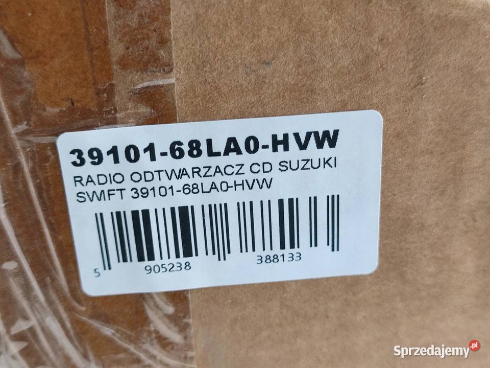 RADIOODTWARZACZ CD SUZUKI SWIFT V 20102017 NOWY Pióra wycieraczek sprzedam