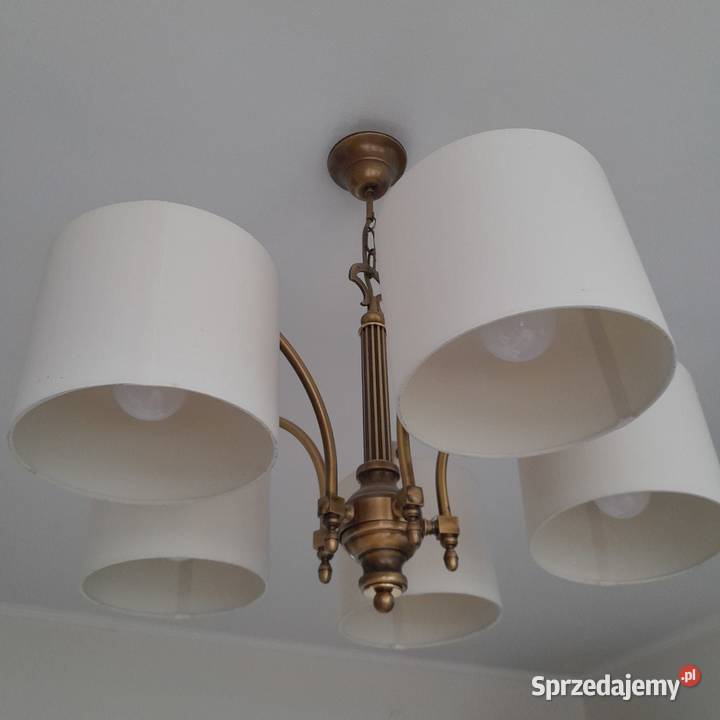 Żyrandol Lampa sufitowa 5 ramienna śląskie Katowice sprzedam