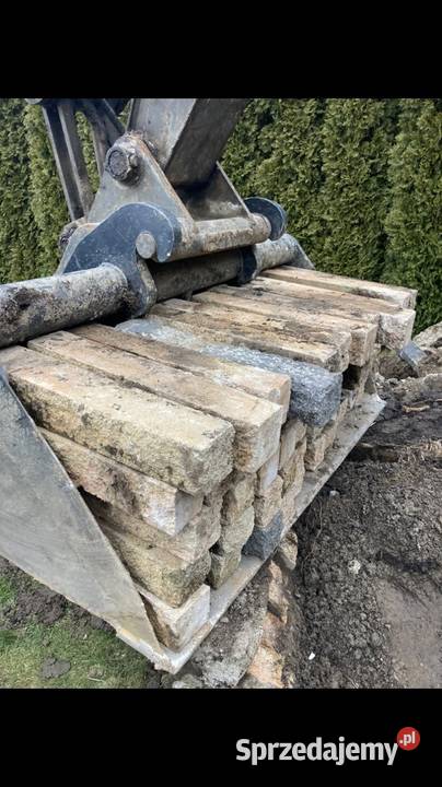 Palisada beton ozdobny imitacja kamienia słupek Oborniki Śląskie sprzedam