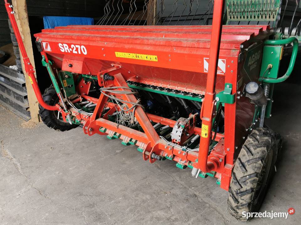 Siewnik Agro maszAgromasz SR270 talerzowy Siewniki i sadzarki łódzkie sprzedam