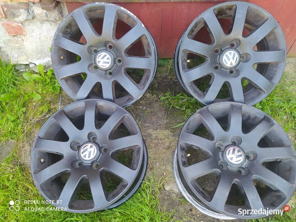 Alufelgi 15 5112 ET 37 VW Pasat B5 GOLF CADDY wielkopolskie