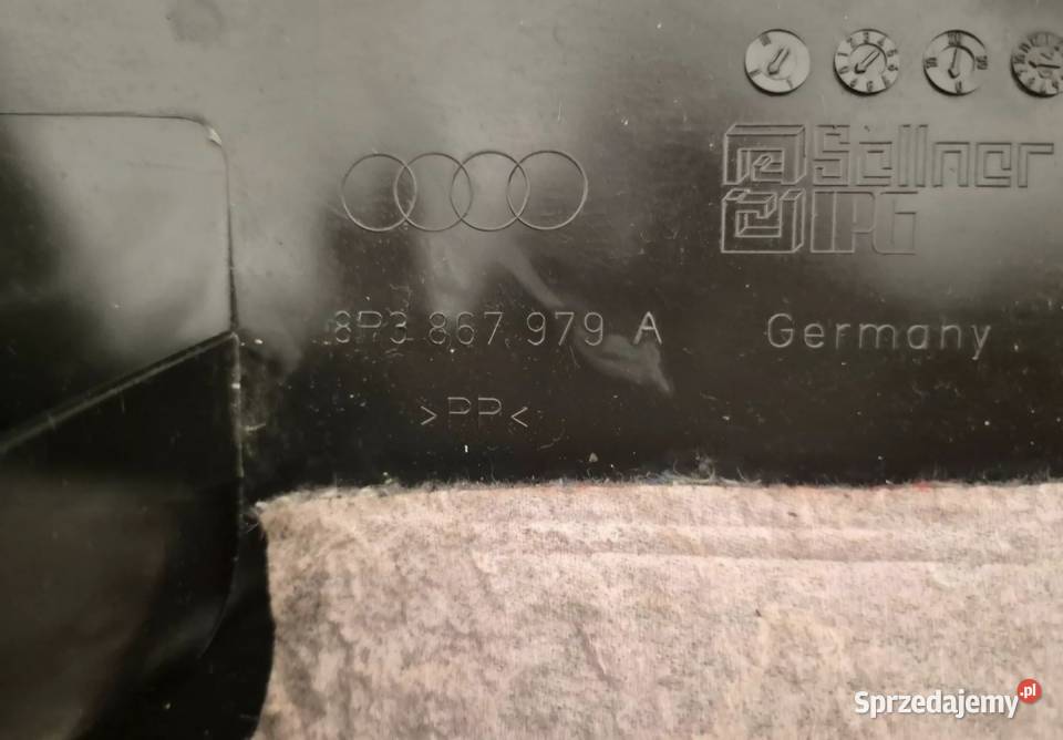 OSŁONA TAPICERKA KLAPY BAGAŻNIKA AUDI A3 8P Działoszyce