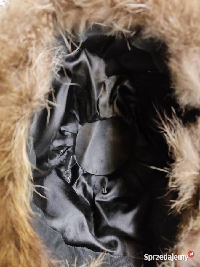 Czapka futrzana zimowa damska