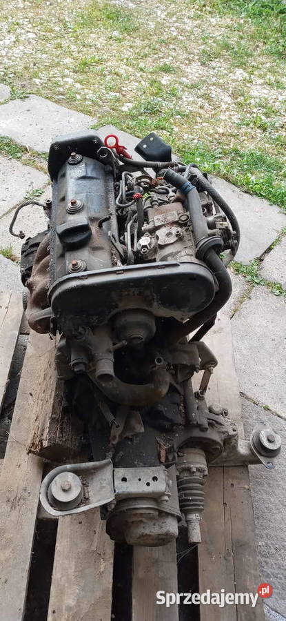 VW POLO II kompletny silnik 14 D skrzynia biegów łódzkie Sieradz