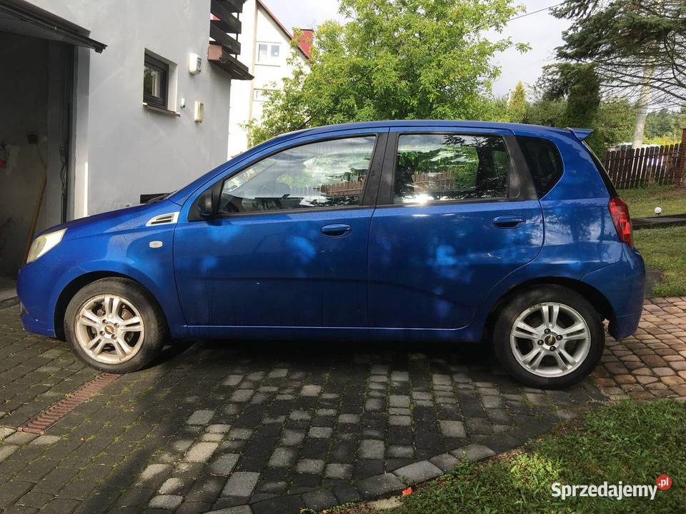 Chevrolet aveo 14 b 2008r 256900km lubelskie Tomaszów Lubelski