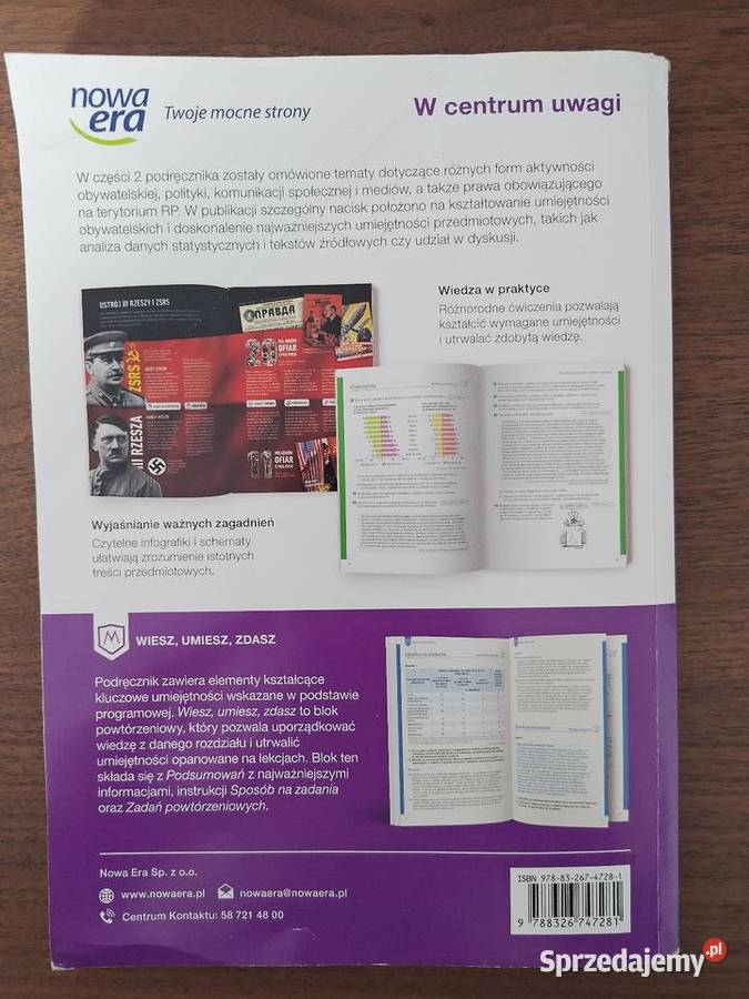 Podręcznik W centrum 2 WOS Zakres rozszerzony szkoła ponadgimnazjalna Podręczniki