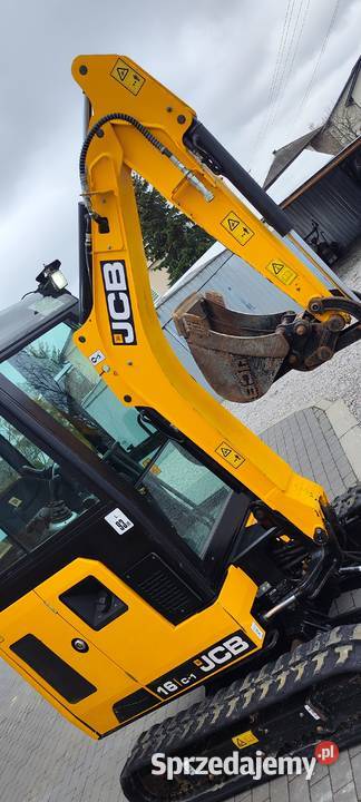 JCB 16 C ful najbogatsza mini koparka Bieliny