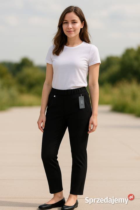 Spodnie damskie MiR proste z kieszeniami na łódzkie Wieluń