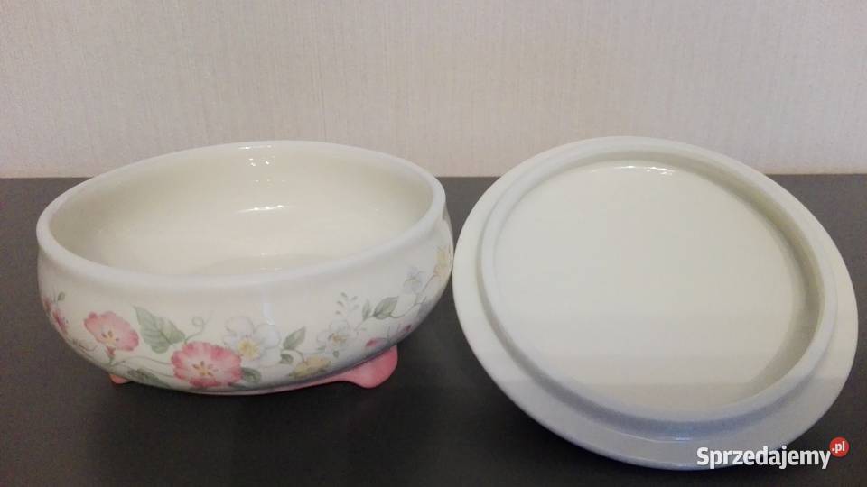 Szkatułka puzderko porcelana Warpechy Stare