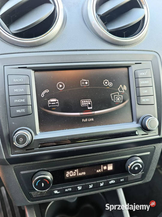 Seat Ibiza Fr Klima Alu V 2017 czerwony małopolskie Nowy Sącz