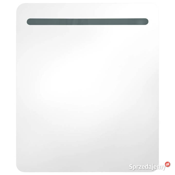 Szafka łazienkowa z lustrem i LED 68 x 9 x 80 Warszawa