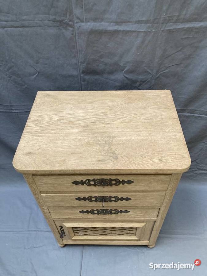Dębowa szafka z dwoma szufladami małopolskie Kraków