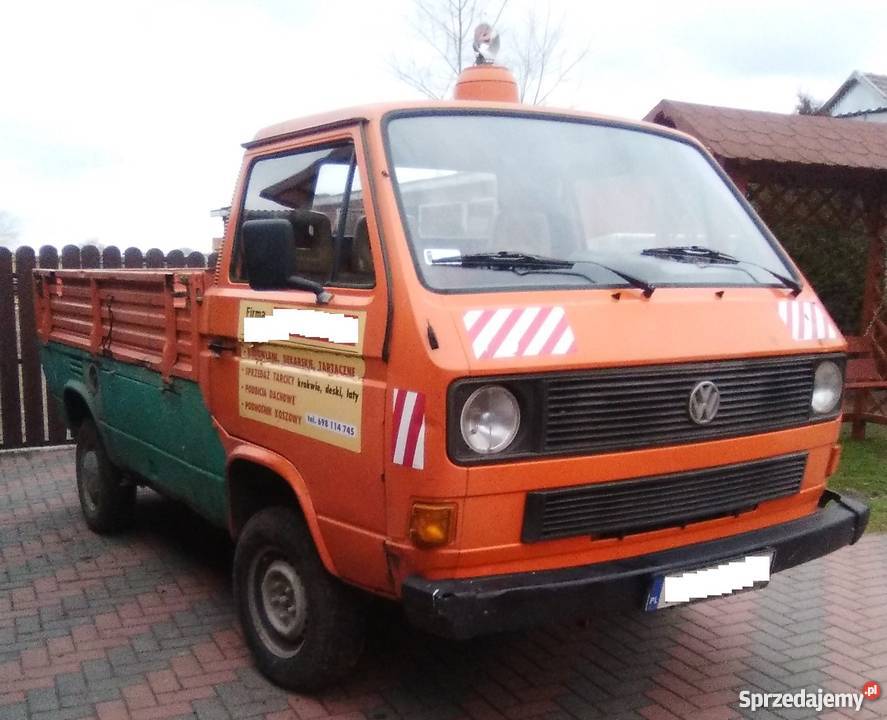 Volkswagen Transporter T2 Syncro napęd 4x4 Gaj Koniemłocki