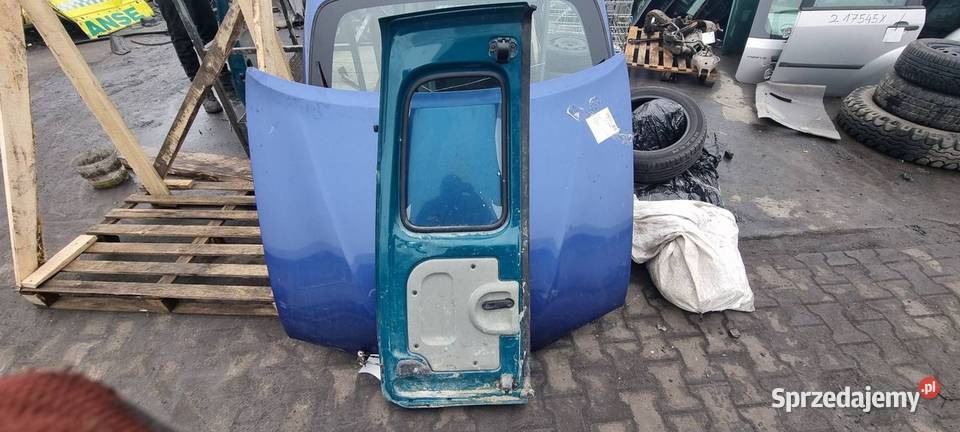 DRZWI PRAWE TYŁ RENAULT KANGOO 15 DCI Lipno sprzedam