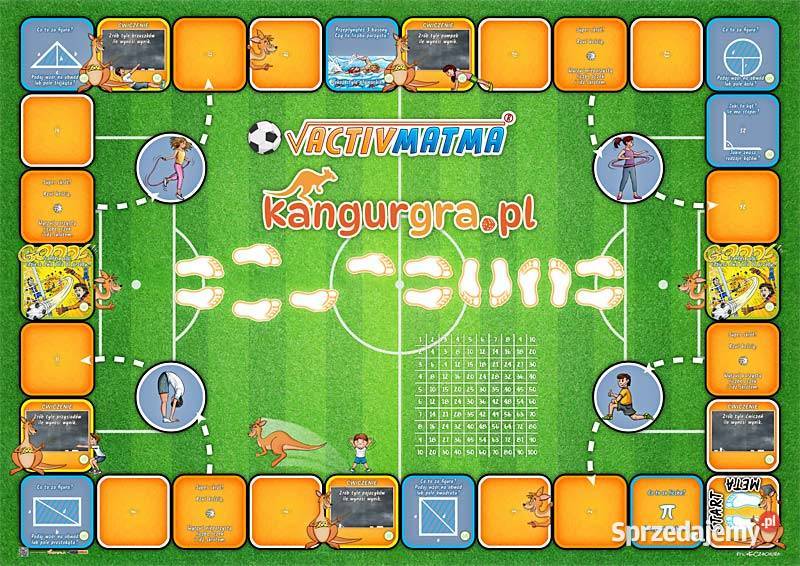 gra XXL ACTIVMATMA DZIECI do skakania nauki Warszawa