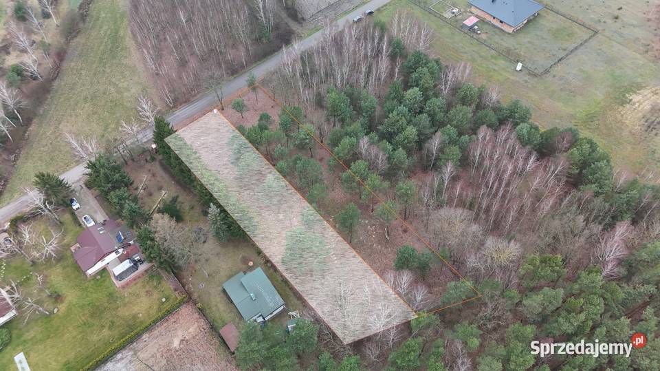 Działka budowlana lesie 1520 m prąd woda Sufczyn