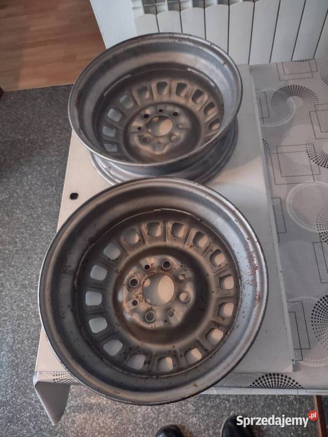CINQUECENTO FELGI STALOWE 13 ZABYTKOWE sprzedam
