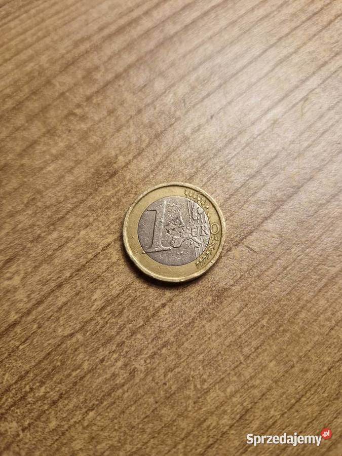 Unikatowa moneta 1 euro 2002 Leonardo da Vinci opolskie Radłów