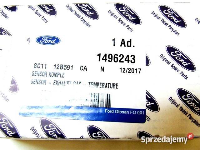 CZUJNIK SPALIN SONDA FORD FOCUS FIESTA TRANSIT Układ wydechowy Głogów sprzedam