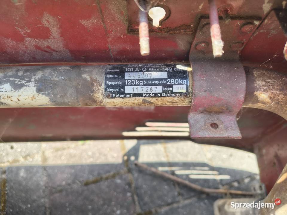 Heinkel Tourist 101A0 Motocykle na części Toruń sprzedam