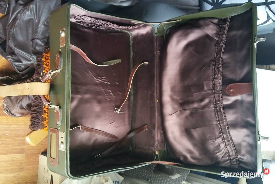Stara Walizka PRL kurtka Prl Skogar Gorzów Wielkopolski