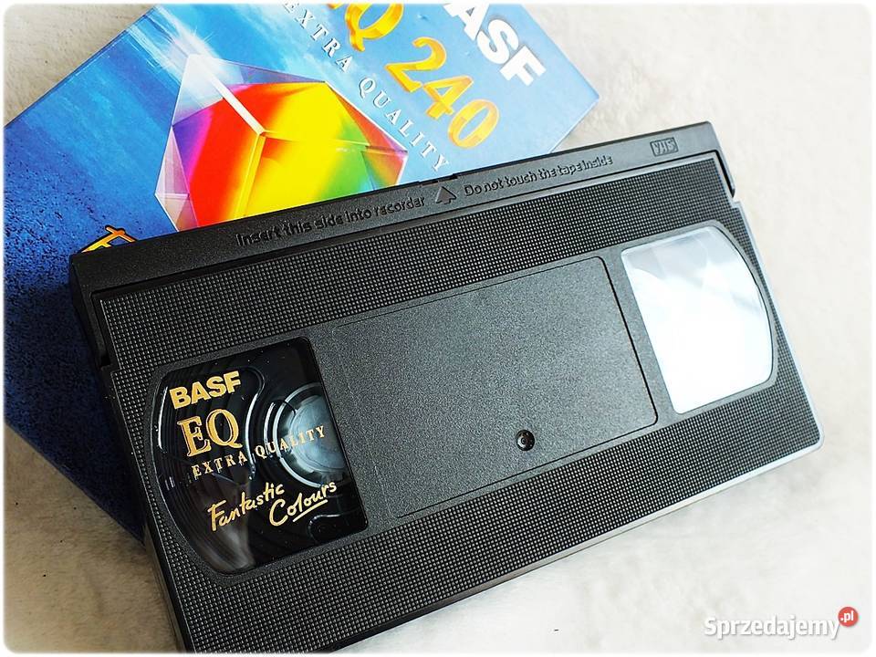Kaseta VHS BASF Nówka z oryg fabrycznymi