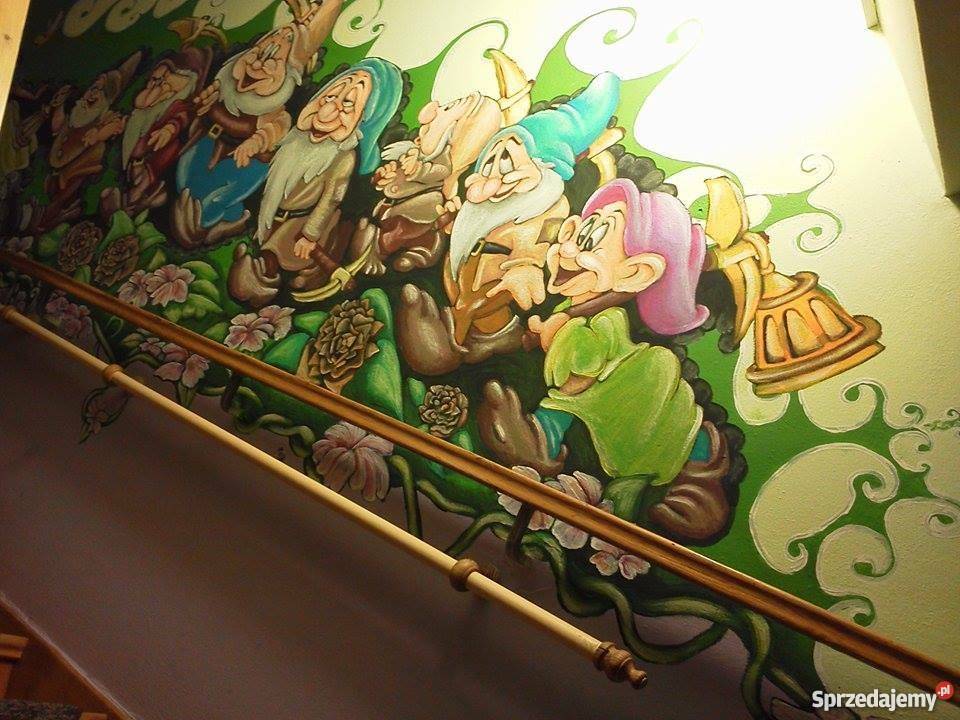 Murale Dekoracyjne malowanie ścian Obrazy Rękodzieło