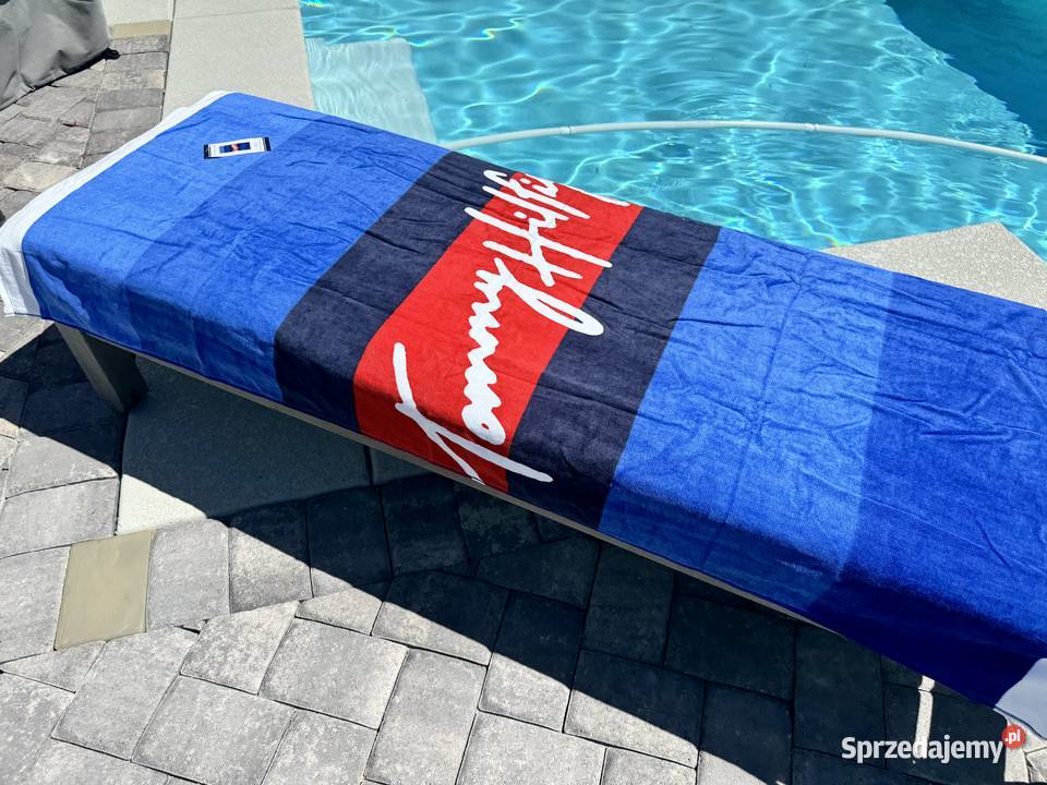 Tommy Hilfiger ręcznik plażowykąpielowy NOWY z śląskie Mikołów