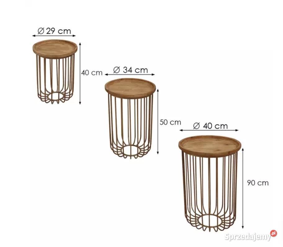 Stolik kawowy trio małopolskie Kraków