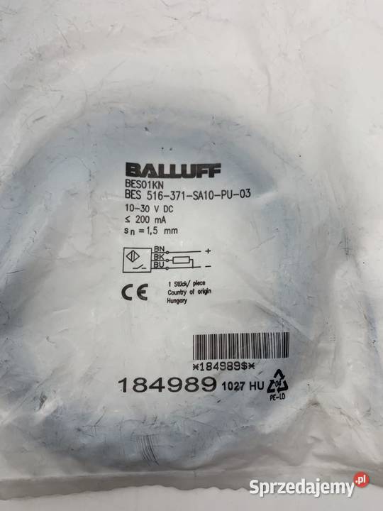 BALLUFF BES 516371SA10PU03 184989 BES01KN Warszawa