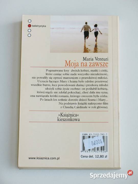 Moja na zawsze Maria Venturi literatura piękna - proza zagraniczna małopolskie Kraków