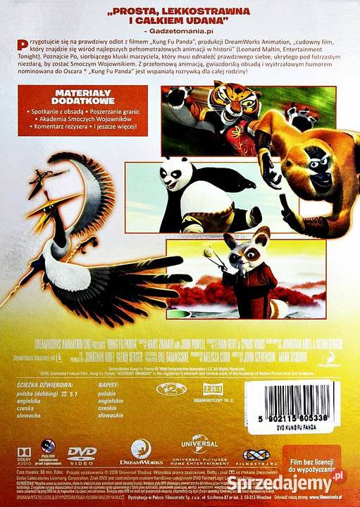 KUNG FU PANDA Kalisz sprzedam