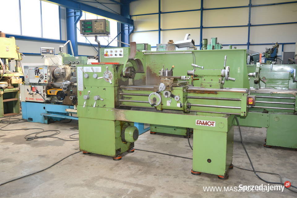 Tokarka TUM 35 D1 x 1000 FAMOT z ODCZYTAMI Biznes i Przemysł