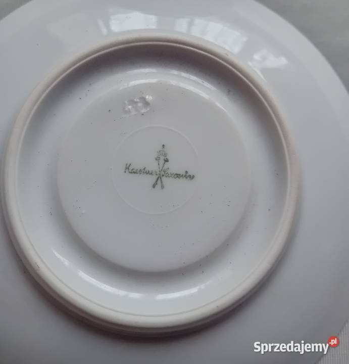 Filiżanka duo Kaestner Saxonia okres 194045 Koźminek sprzedam