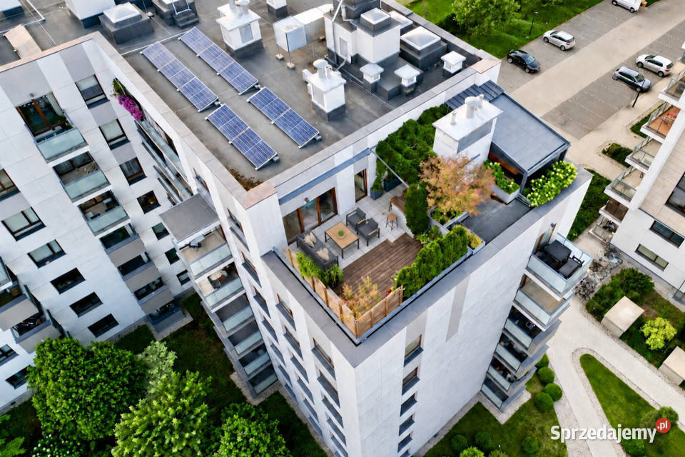 Penthouse 100 m Taras 64 m 4 pokoje Mokotów Warszawa sprzedam