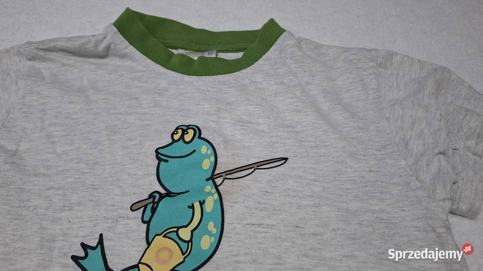 Koszulka krótki rękaw Tshirt żabka Just Play śląskie