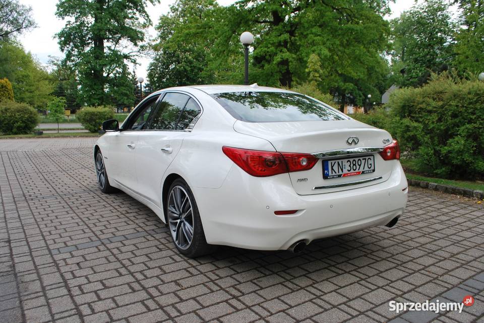 Infiniti Q50S 4x4 Automat Hybryda Klima Navi światła do jazdy dziennej Nowy Sącz