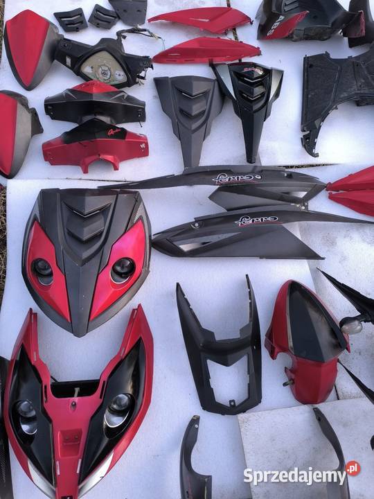 Części Skuter Ferro 50 Lampy plastiki owiewki Plecka Dąbrowa