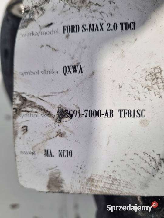 SKRZYNIA BIEGÓW Ford Galaxy III MK3 S S 20 TDCI Chełm sprzedam