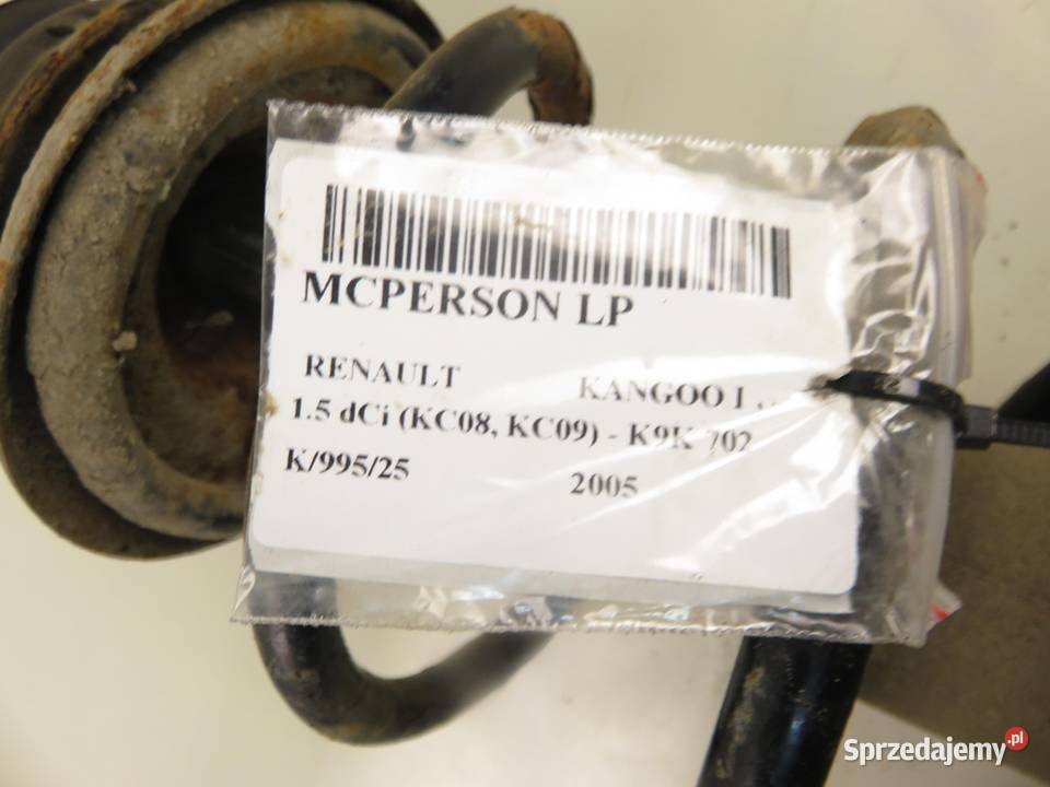 MCPERSON LEWY PRZEDNI RENAULT KANGOO I 15 dCi małopolskie