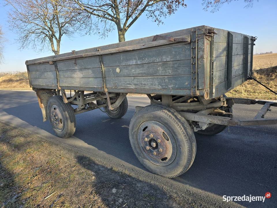 Przyczepa rolnicza zarejestrowana Przyczepy rolnicze sprzedam