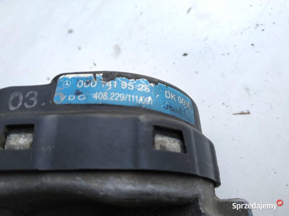 Przepustnica Czujnik Położenia Mercedes 20 16V Układ paliwowy Układ paliwowy podkarpackie Strzyżów