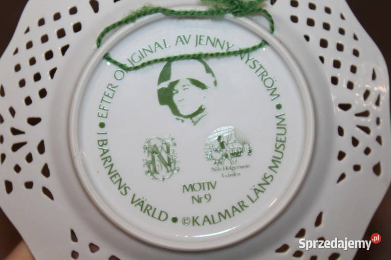 Ażurowy talerzyk Jenny Nystrom 9 Porcelana i szkło Szczecin